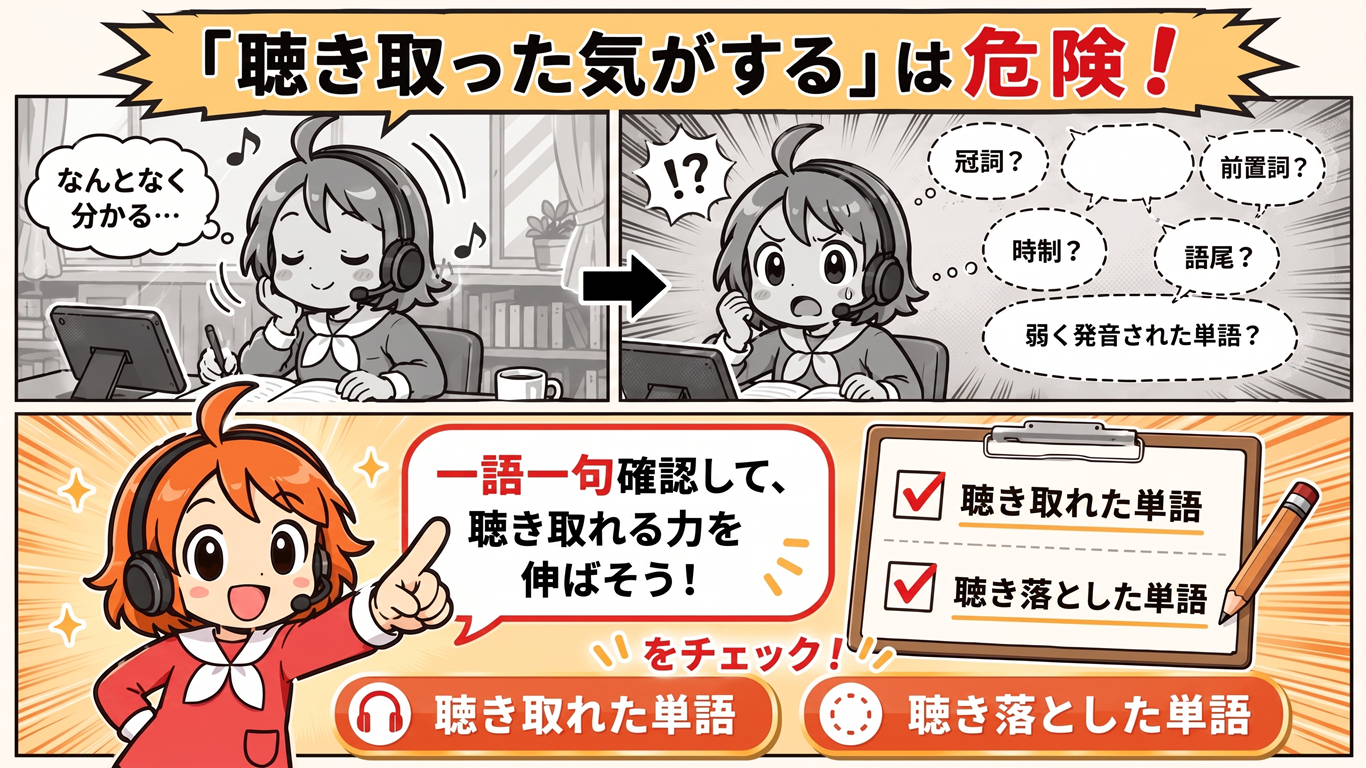 リスニングの危険性