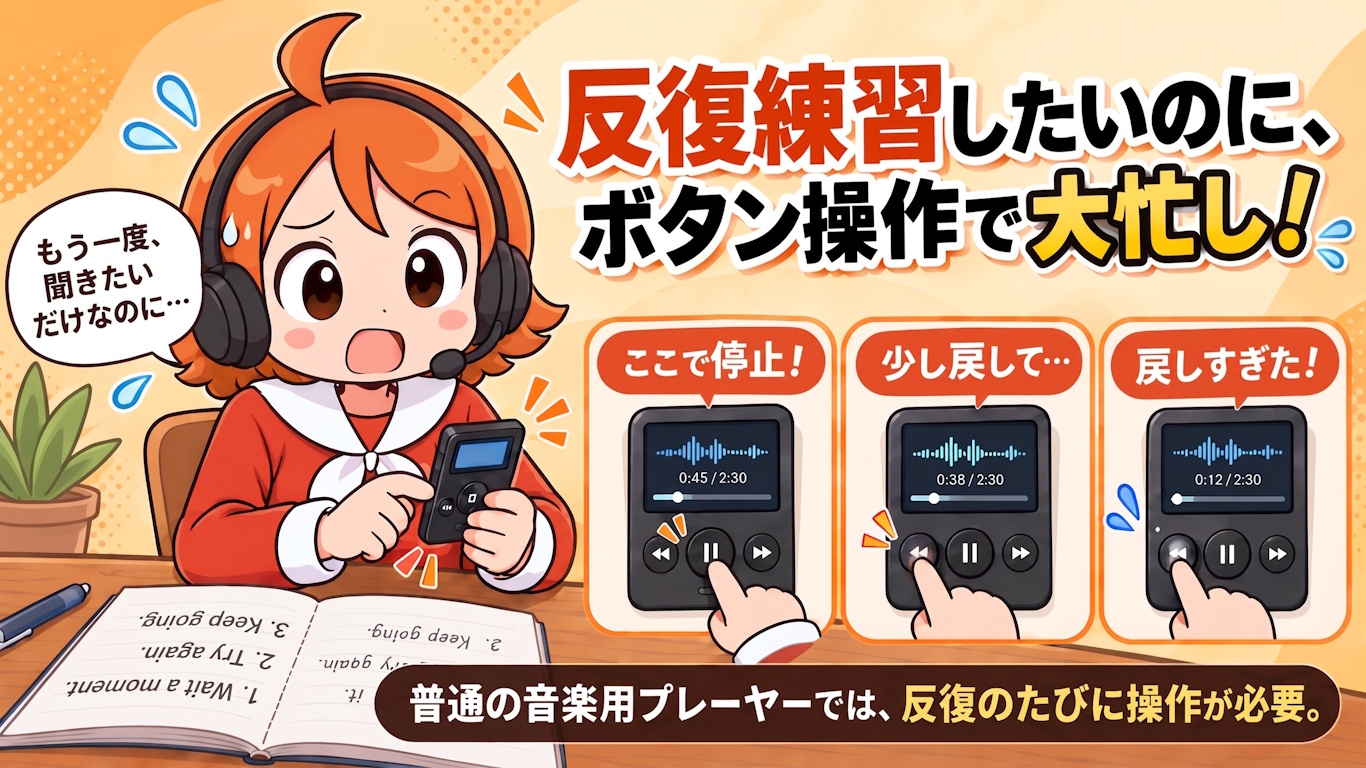 音声操作が面倒