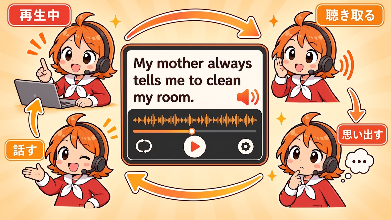 リピーティングに最適化された音声プレーヤー
